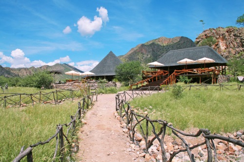 Khowarib Lodge buitenkant
